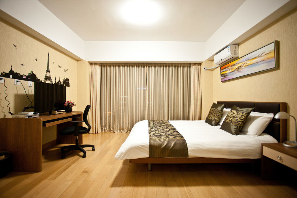 Qingdao Lejiaxuan Boutique Apartment International Convention Center Branch Exteriér fotografie