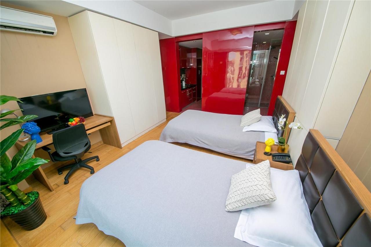 Qingdao Lejiaxuan Boutique Apartment International Convention Center Branch Exteriér fotografie