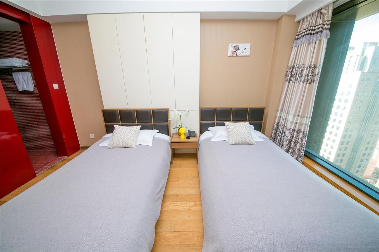 Qingdao Lejiaxuan Boutique Apartment International Convention Center Branch Exteriér fotografie